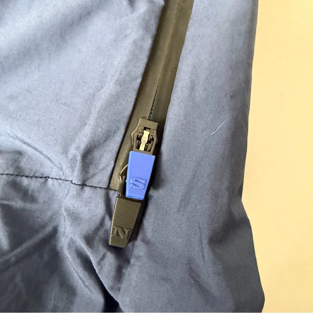North Sails North Tech Performance Pants Navy Blue Zipper Pocket Slim Leg